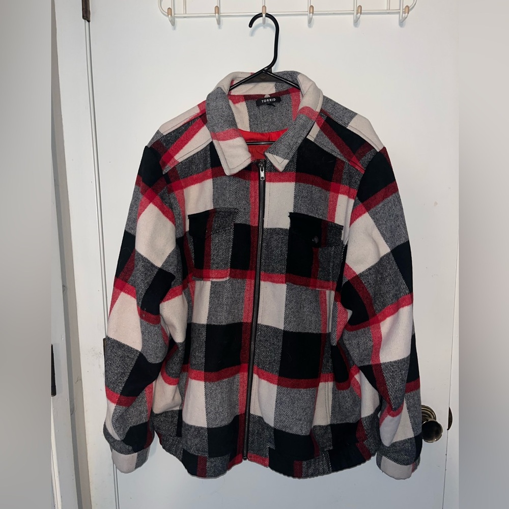Torrid plus size jacket
Size small